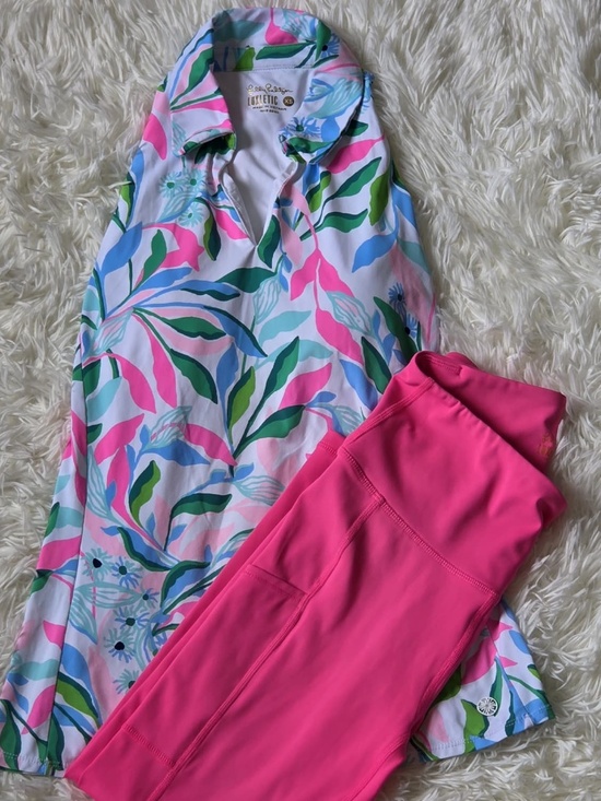 Lilly Pulitzer Pants - Lilly Pulitzer Set (Leggings and Top)